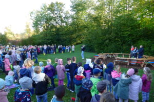 Einweihung des grünen Klassenzimmers